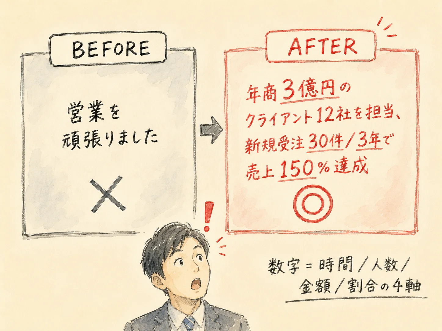 BEFORE/AFTER 数字化テクニック