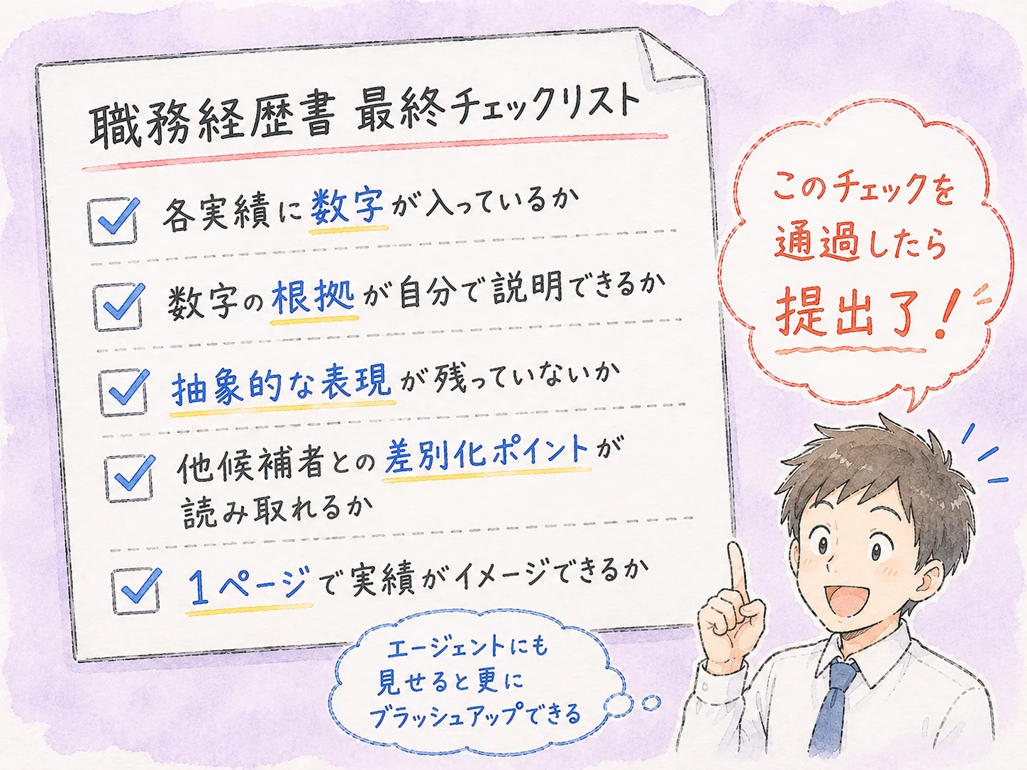 職務経歴書の数字化テクニック｜書けない人でも使える変換フレーズ5選 の挿絵6