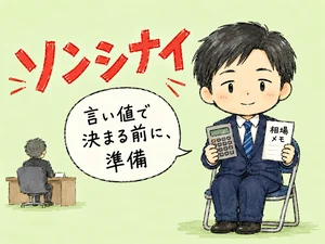 面接で希望年収を聞かれたときの答え方｜損しない3つの準備 のアイキャッチ