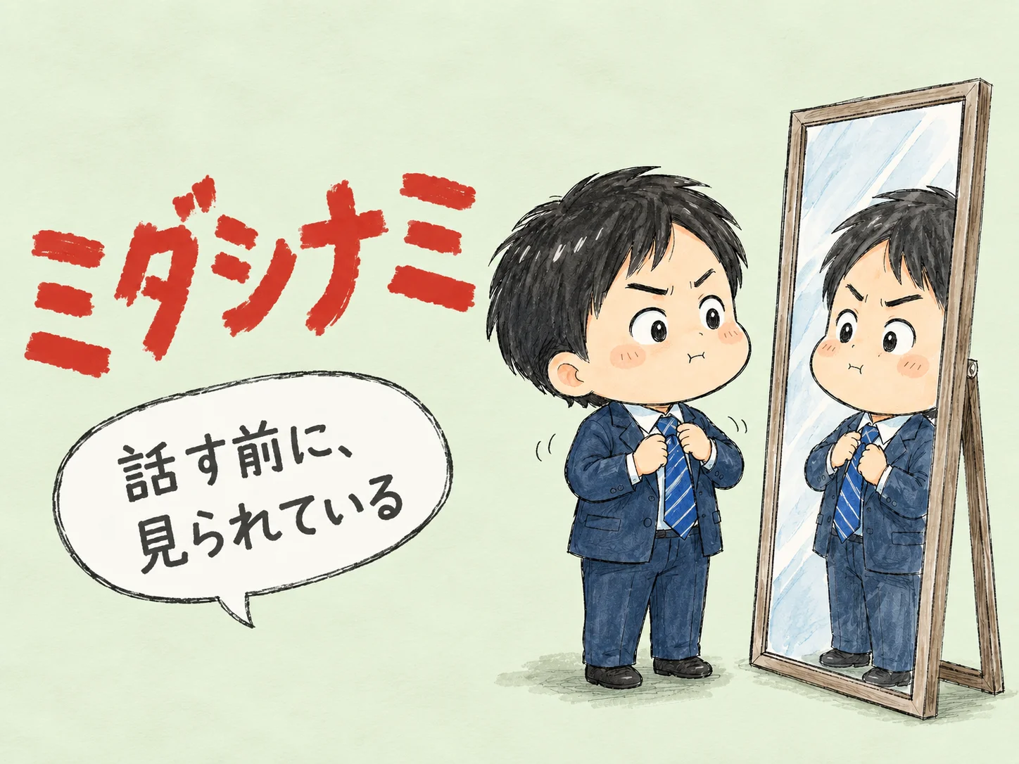 面接の身だしなみ｜清潔感で好印象を残す5つのコツ のアイキャッチ