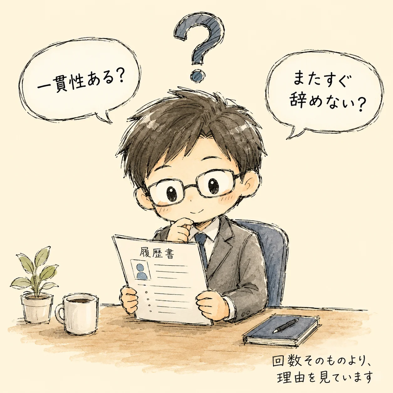 転職回数が多いと不利？面接で強みに変える3つの伝え方 の挿絵2
