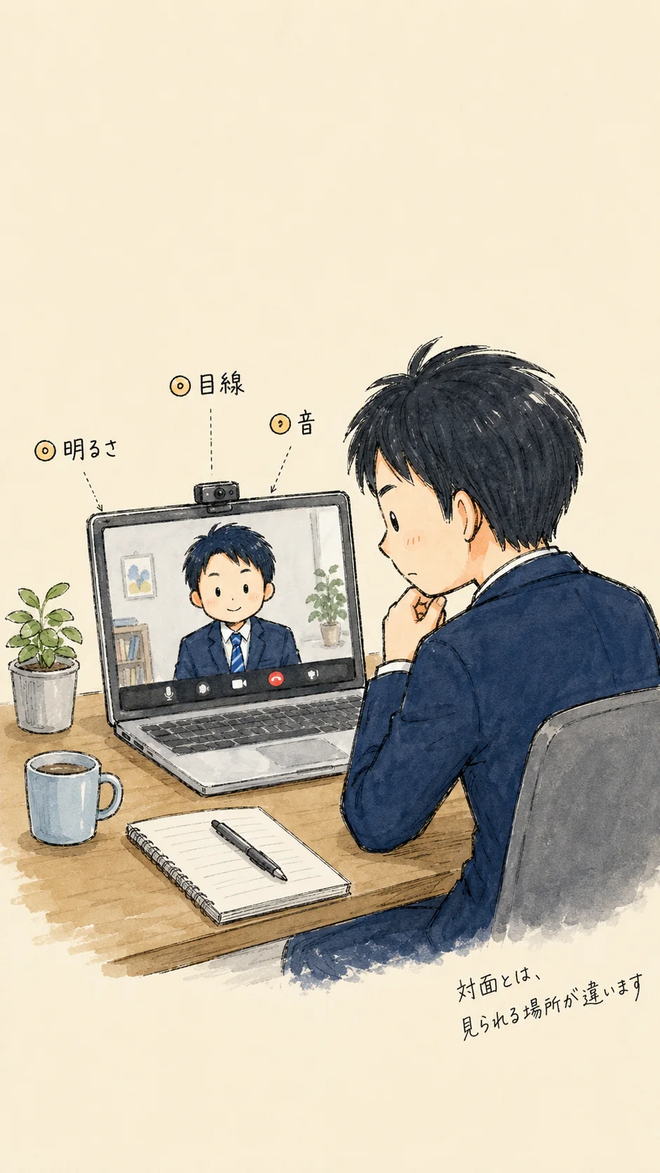 Web面接の対策とマナー｜通過率を上げる5つの準備リスト の挿絵2