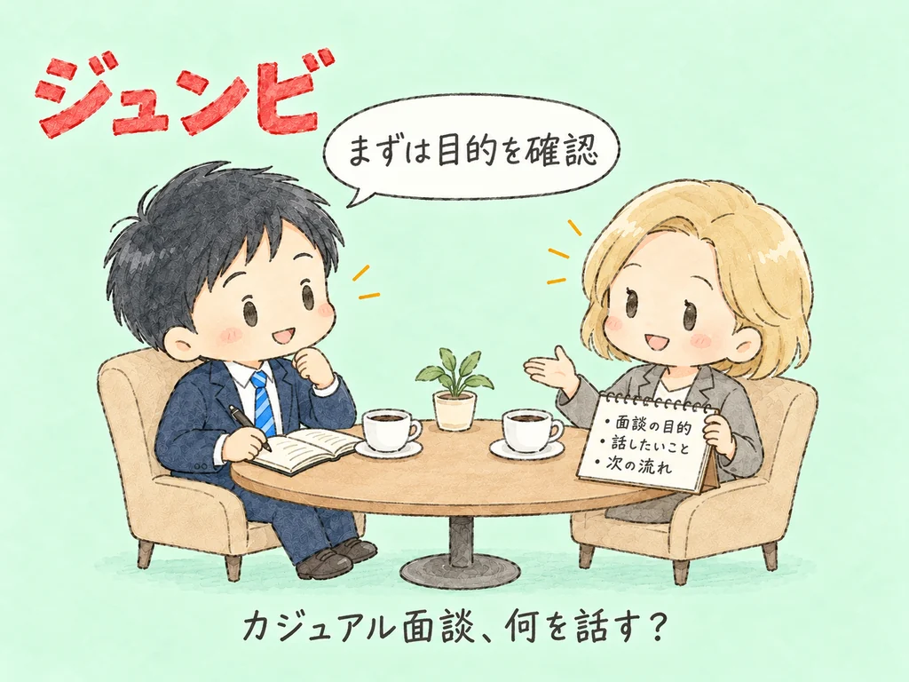 外資系のカジュアル面談｜聞かれる内容と5つの準備 のアイキャッチ