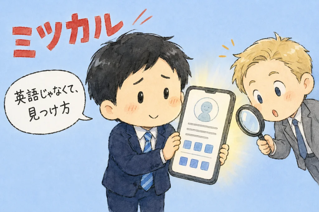 外資転職のLinkedIn活用法5選｜英語が苦手でもスカウトが届く のアイキャッチ
