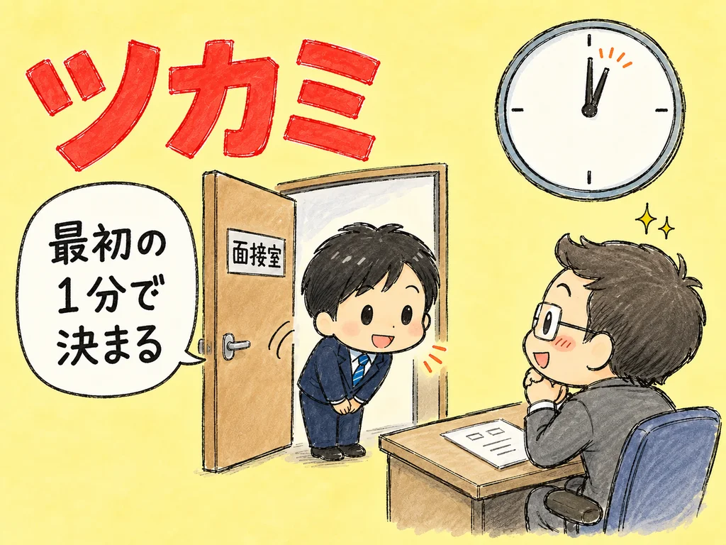 面接の自己紹介1分の作り方｜好印象を残す構成3ステップと例文 のアイキャッチ