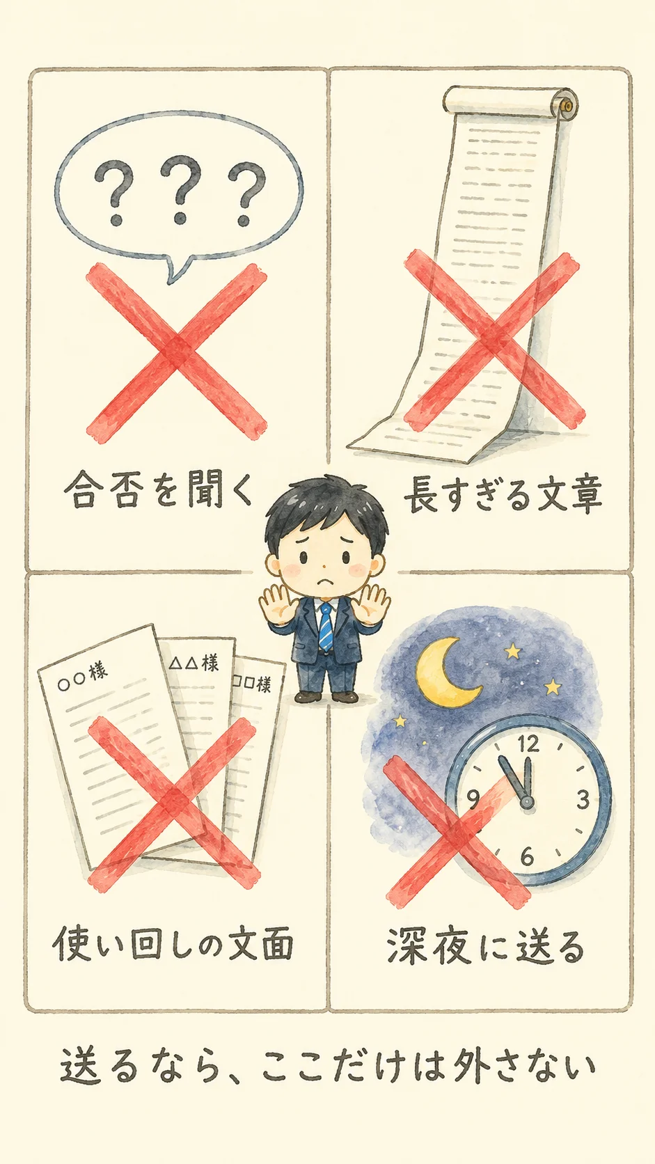 面接後のお礼メールは必要か｜送る判断基準と例文3パターン の挿絵6