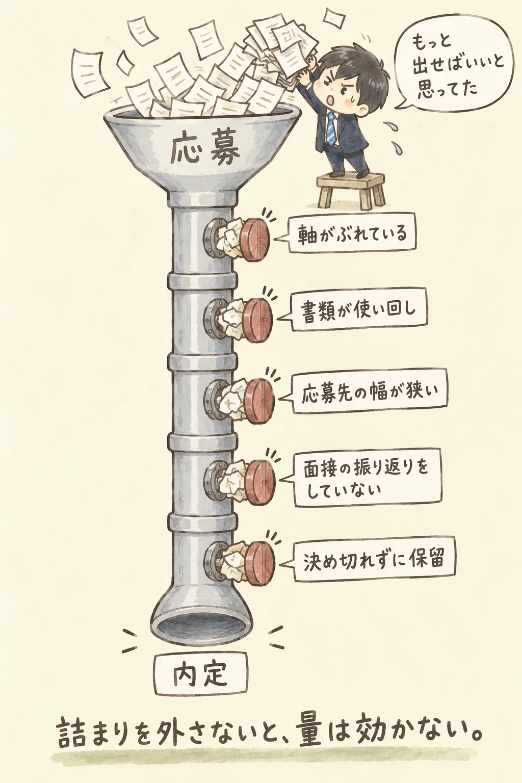 転職活動が長引く原因5つ｜半年で決まらない人の立て直し方 の挿絵2