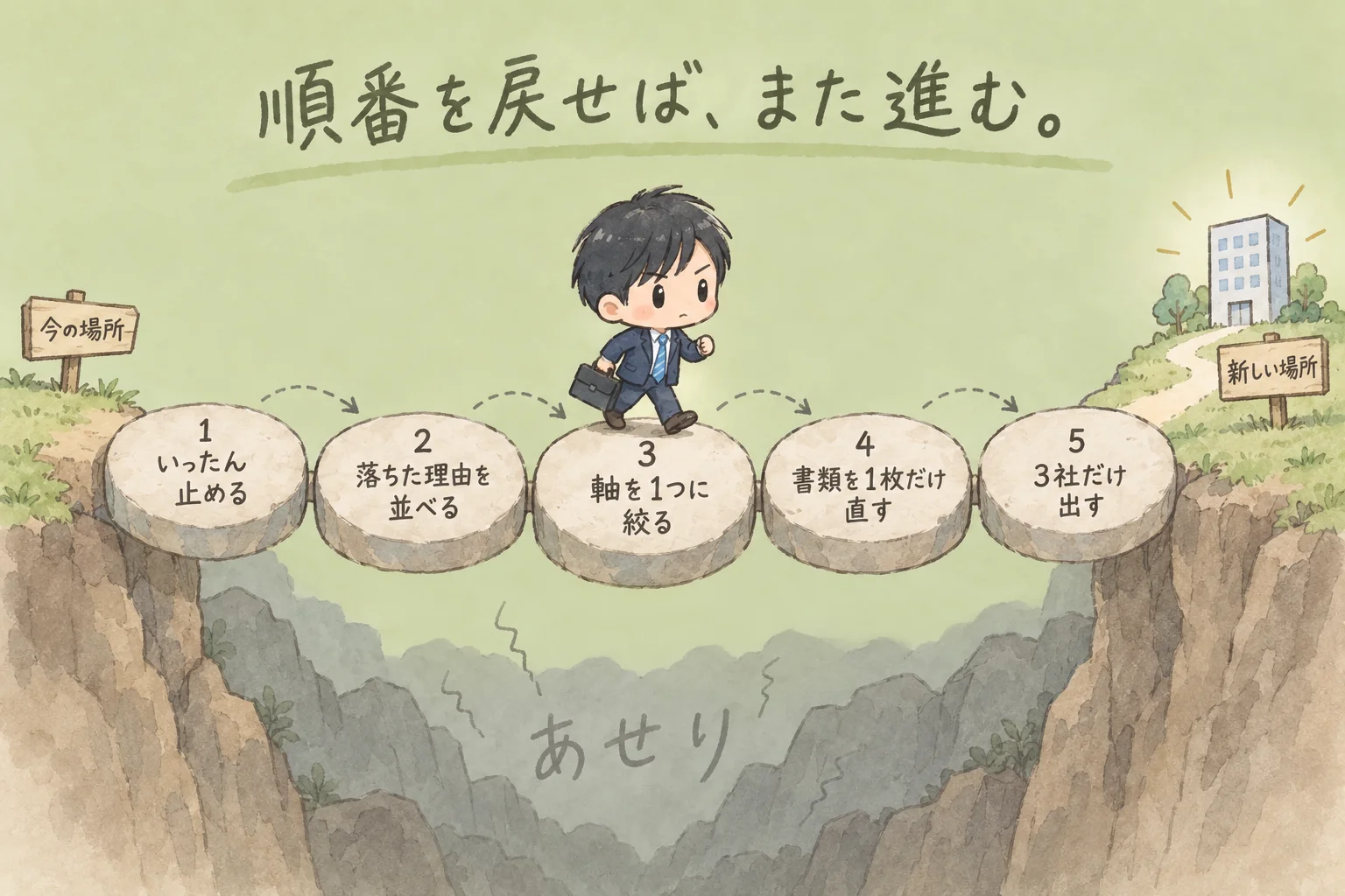 転職活動が長引く原因5つ｜半年で決まらない人の立て直し方 の挿絵4
